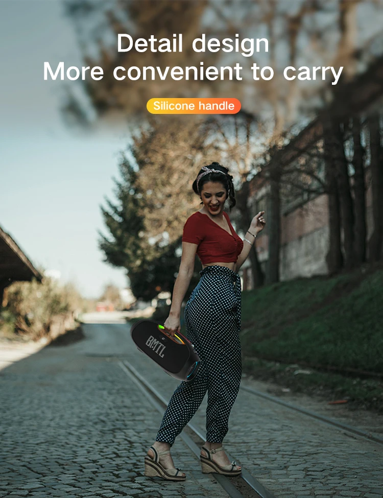 Потужна портативна колонка bluetooth Xdobo BMTL BOOM IPX6 Black Фото №8