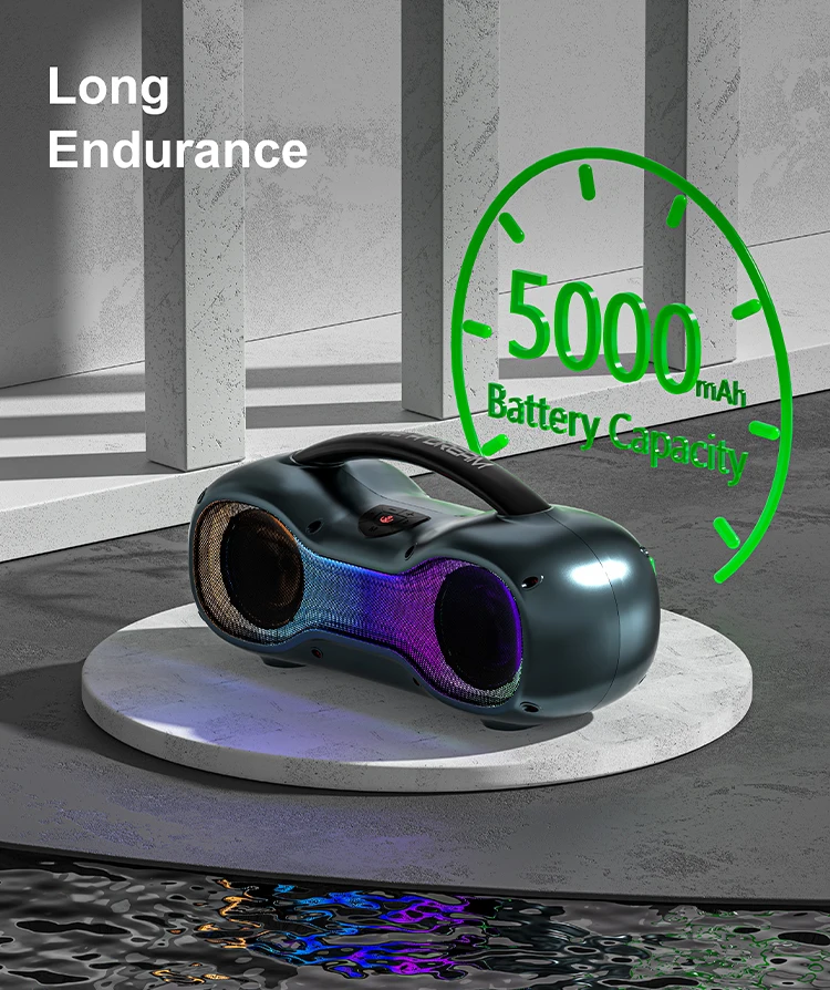 Акустика Xdobo Dream IPX6 |BT5.3, TWS, DSP, AUX/TF/USB, 80W, 12h| Фото №4