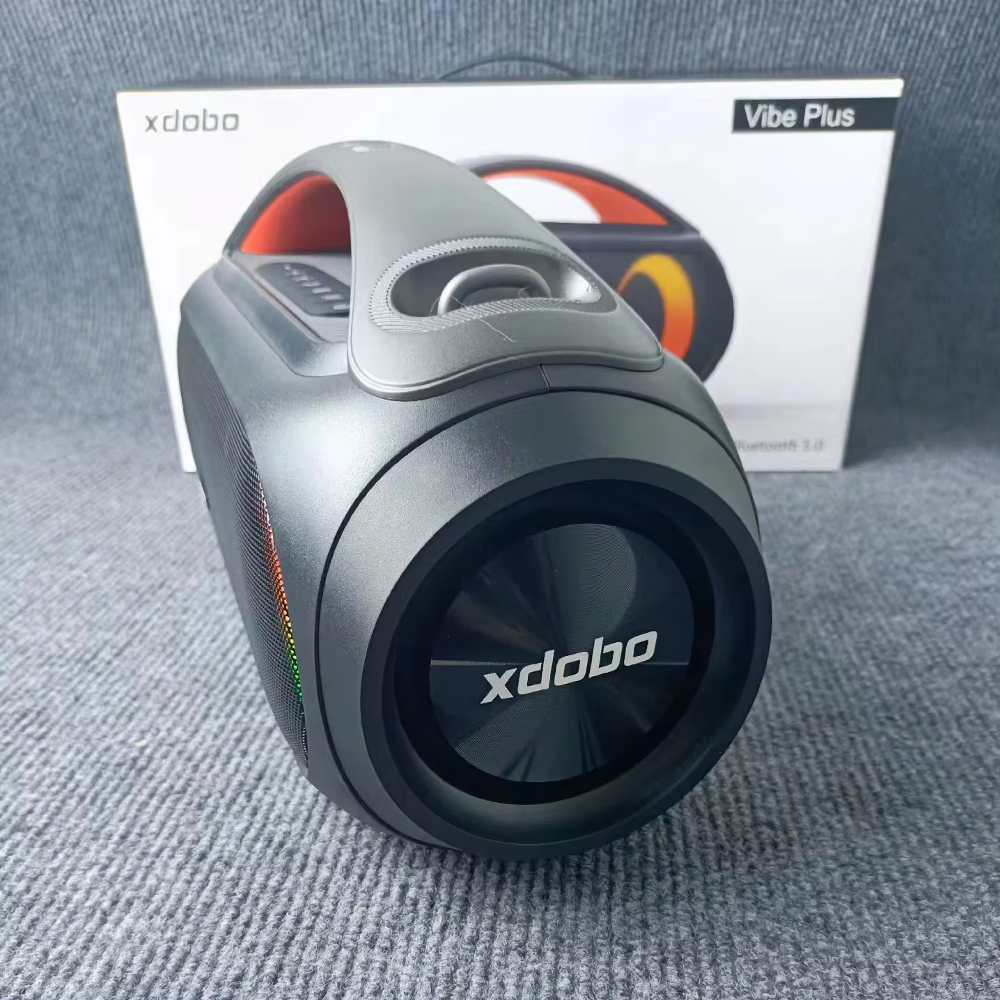 Portable Bluetooth Speaker xdobo Vibe Plus IPX5 BT5.0, AUX/TF/USB, 80W, TWS, 10-16h Фото №7