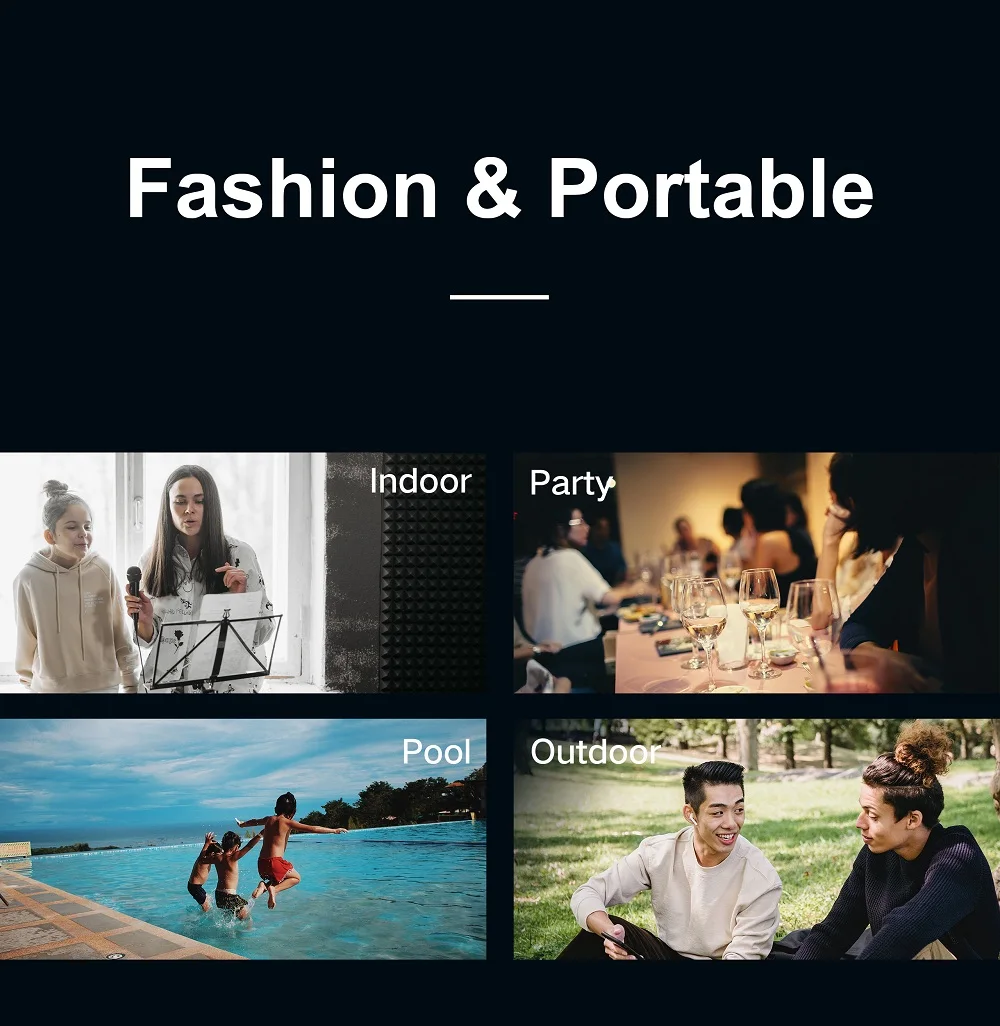 XDOBO Sinoband Blade 1974 80W Bass Power Wireless Speaker | IPX7 | BT5.3 | TWS | AUX/TF | 20h | RGB Фото №10